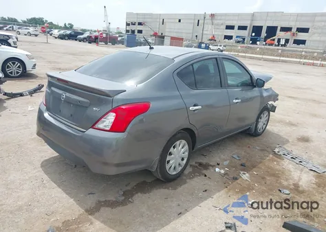2018 Nissan Versa 1.6 Sv z USA, uszkodzony, nr VIN 3N1CN7AP6JL868675